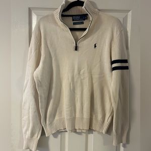90s Vintage Polo Ralph Lauren Men’s 1/4 Zip Knit Sweater